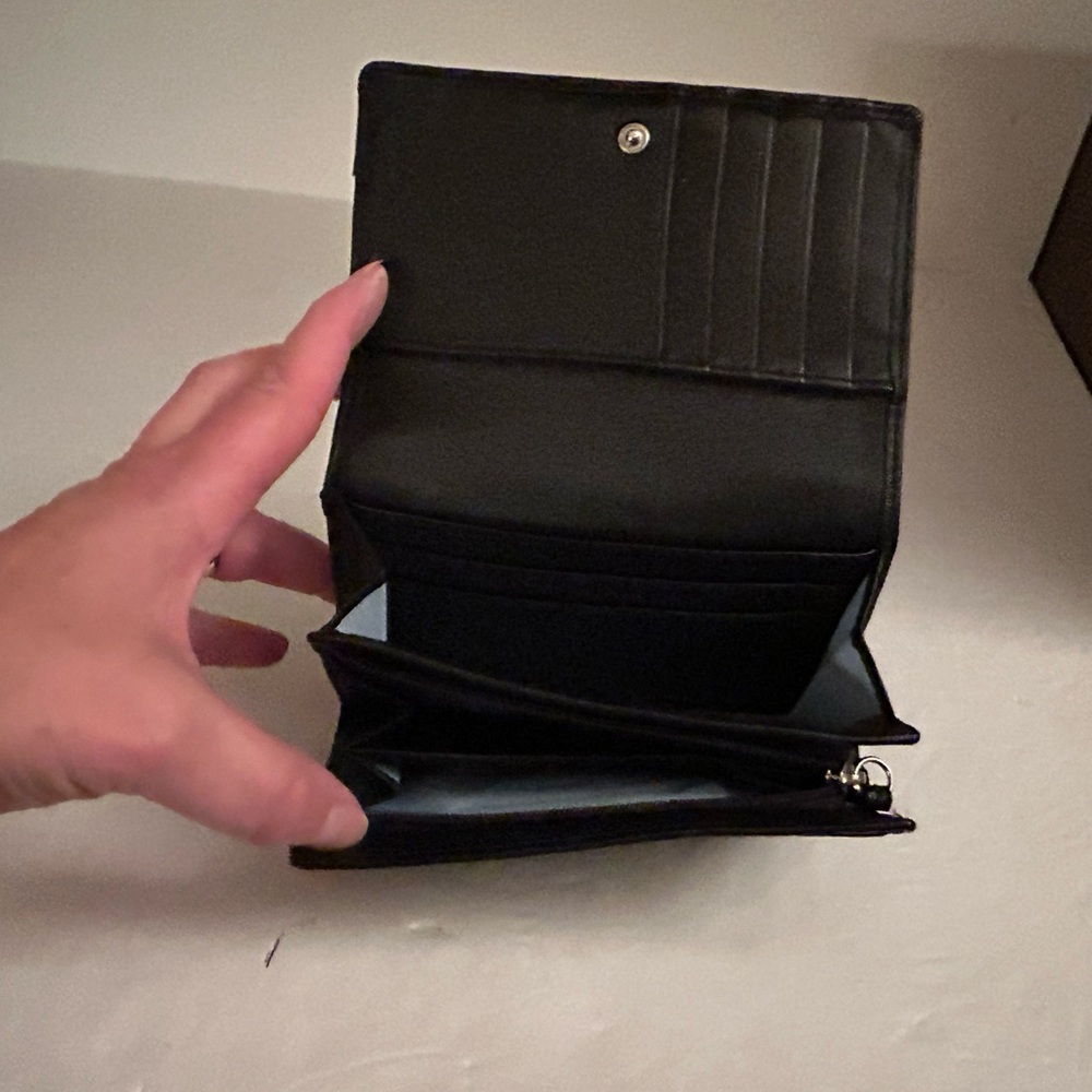 Black coach wallet